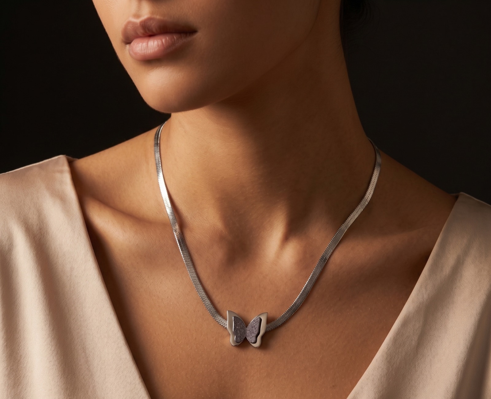 Butterfly Snake Chain